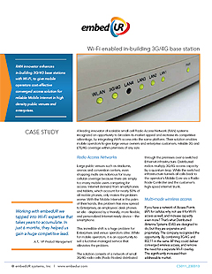 Case Study about developing a Wireless enabled 3G/4G Base Station