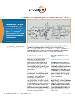 Technology brief about service providers using CAPWAP for embedUR systems